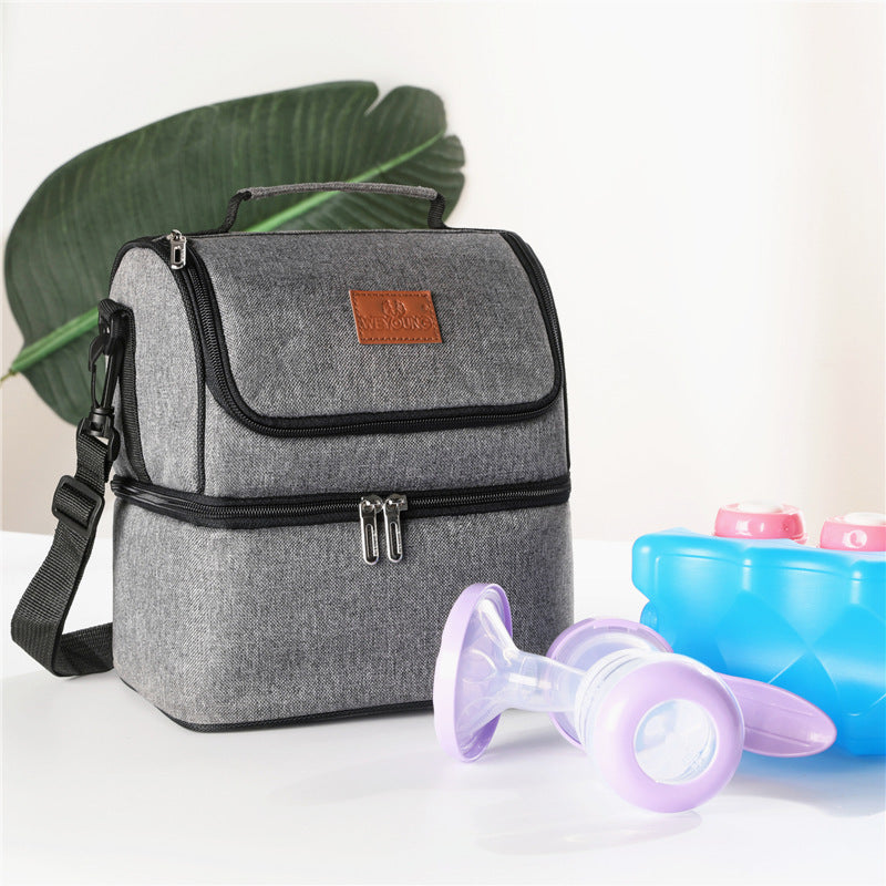 Damen Isolierte Picknick- und Lunch-Tasche mit vielseitigem Stauraum Brehn