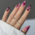 Kunstnagel Set mit dekorativem Nageldesign Brehn