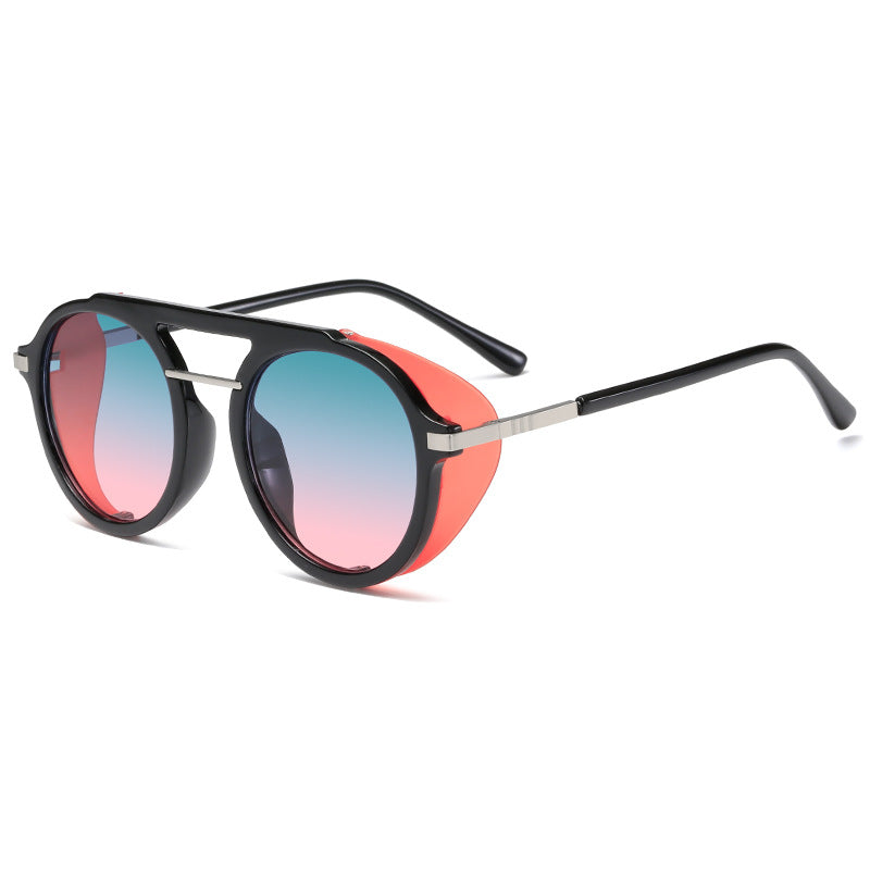 Damen extravagant geformte Sonnenbrille Brehn