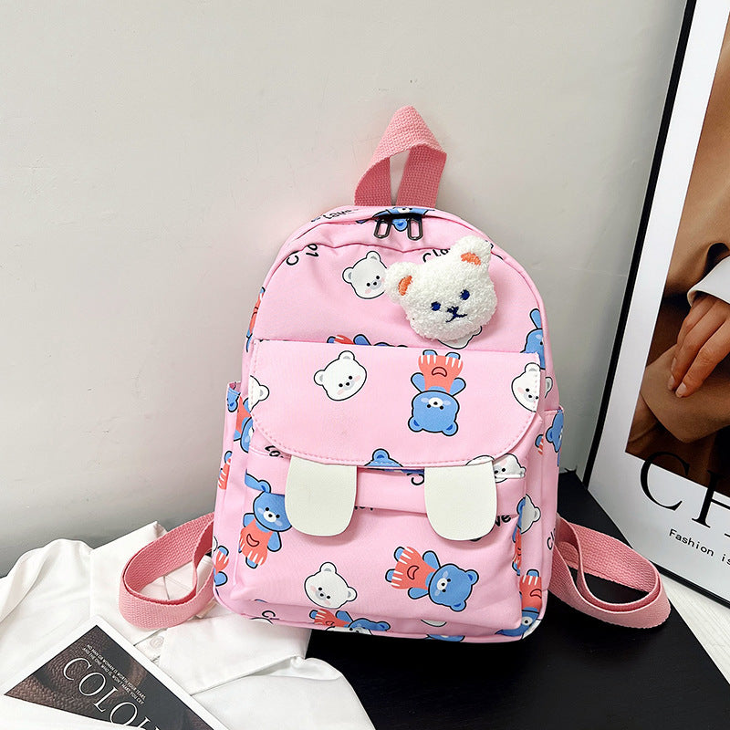 Niedlicher Plüschbär-Mini-Rucksack Brehn
