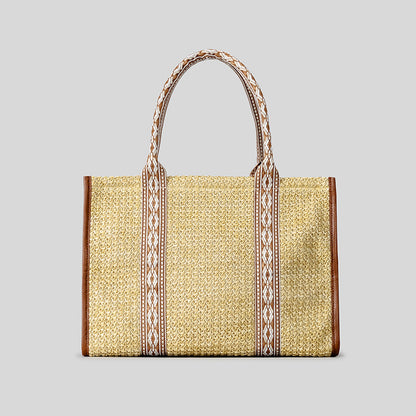 Handgewebte Strandtasche