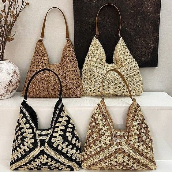 Makramee Schultertasche Im Modernen Design Brehn