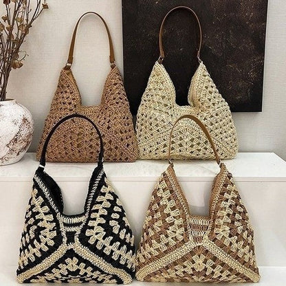 Makramee Schultertasche Im Modernen Design Brehn