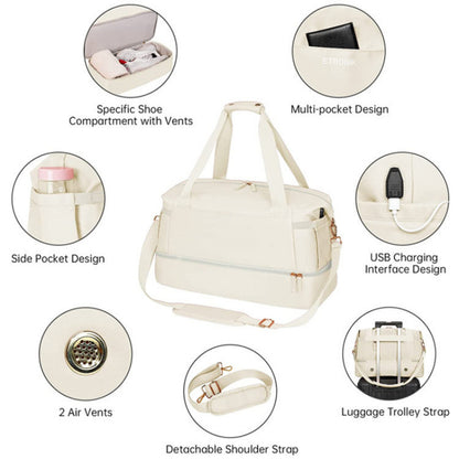 Multi-Pocket Reise-Tasche Brehn