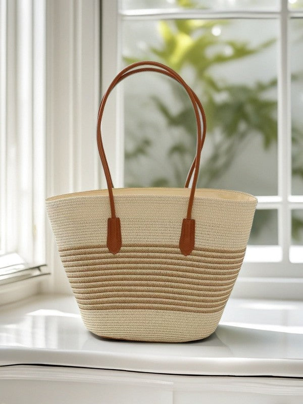 Handgefertigte Strandtasche Brehn