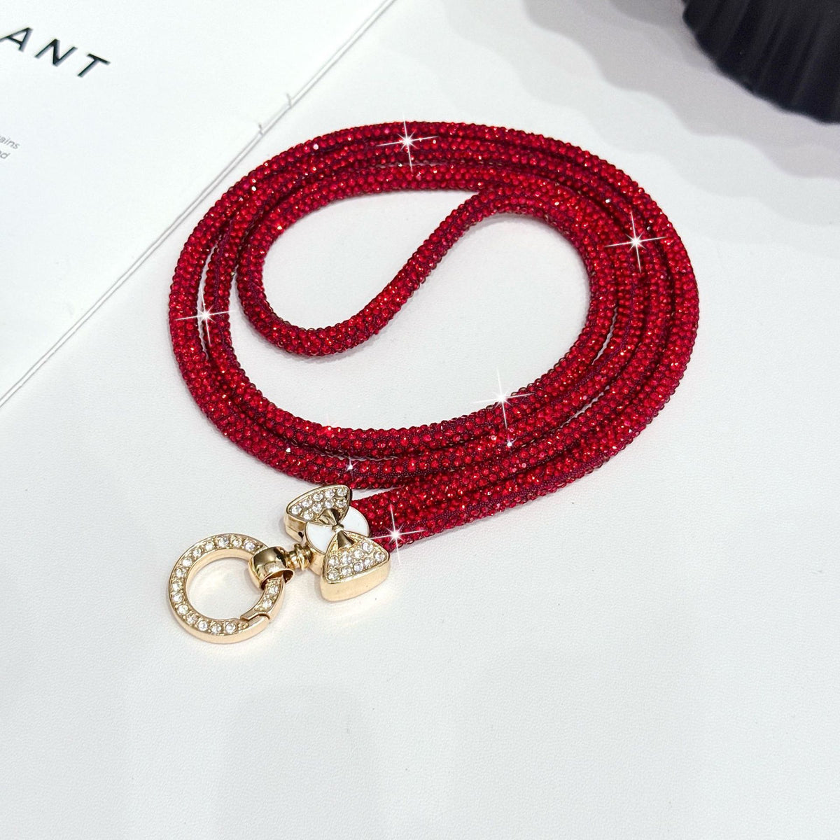 Elegante Strass-Brillen Kette Brehn