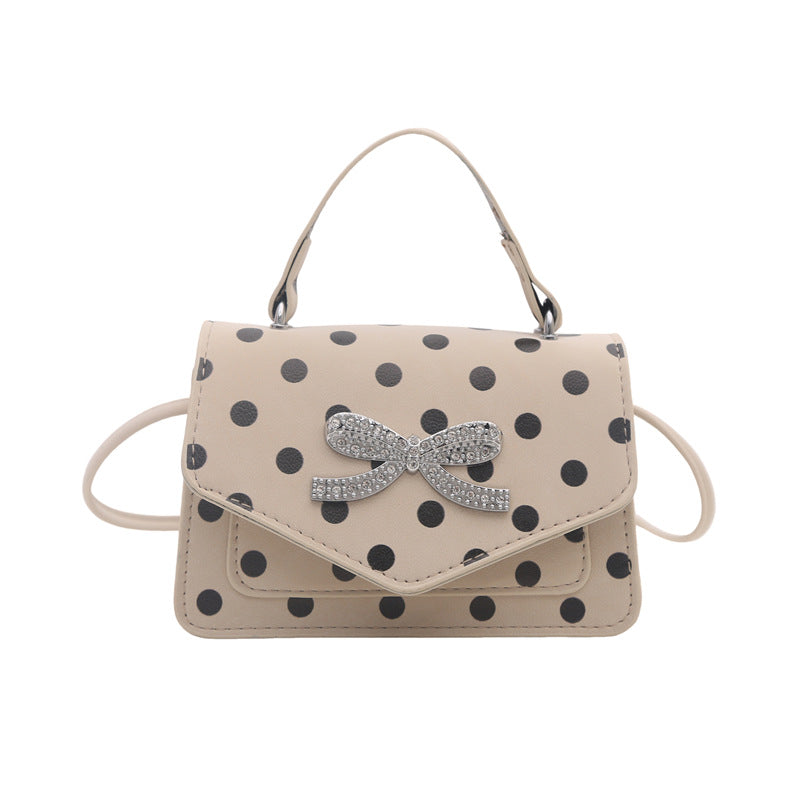 WoElegant Polka Dot Handtasche Brehn