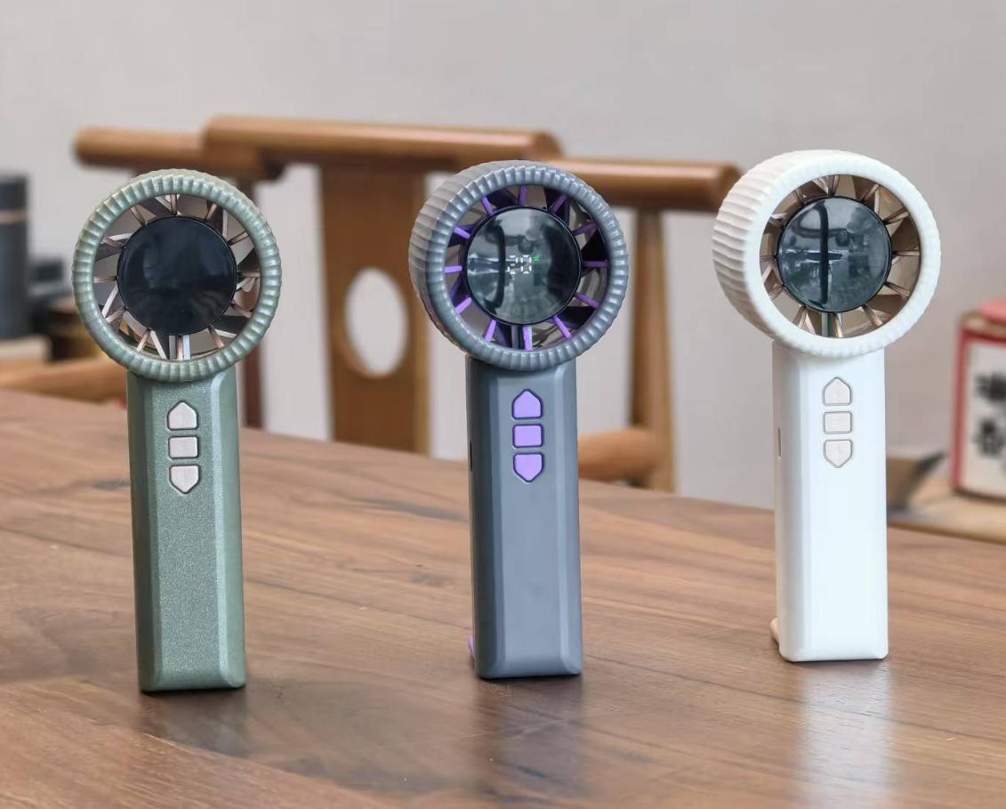 Unisex Tragbarer Handventilator mit leistungsstarkem Akku und kompaktem Design Brehn
