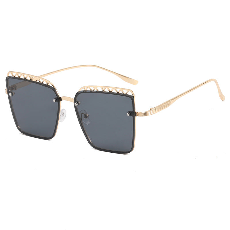 Damen Designer-Sonnenbrille mit glamourösen Akzenten Brehn