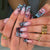 Künstlerische Lange Nagelwraps Brehn