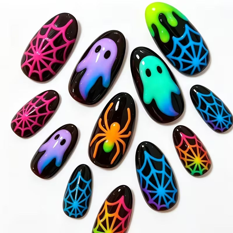 Halloween-Themen Nail Art Set Brehn
