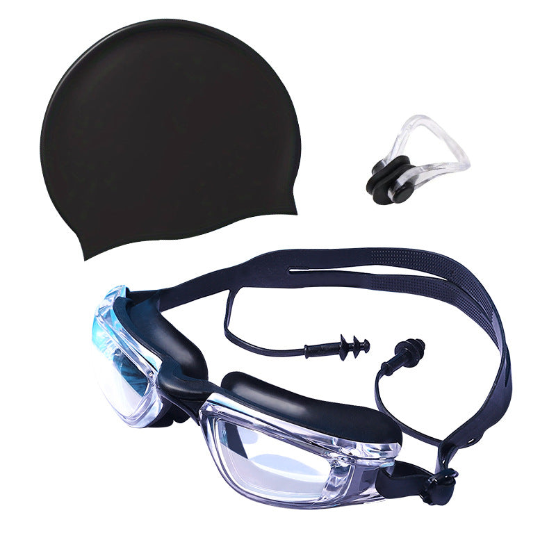 Schwimmbrille mit Anti-Beschlag Beschichtung und Ergonomischem Design Brehn