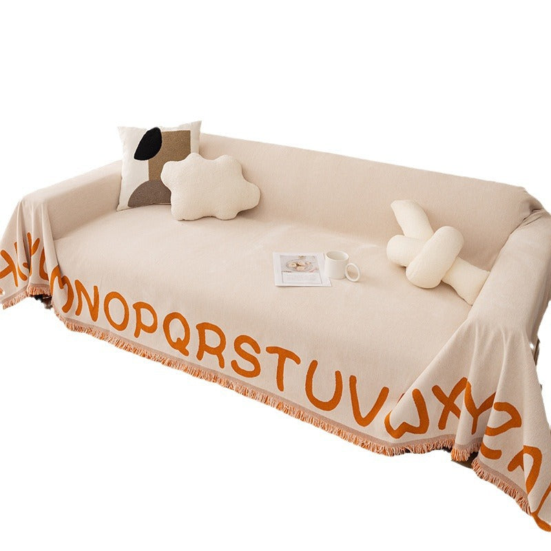 Gemütliche dekorative Sofa-Wurfdecke