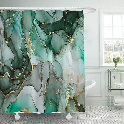 Abstract Marmor Design Duschvorhang Brehn