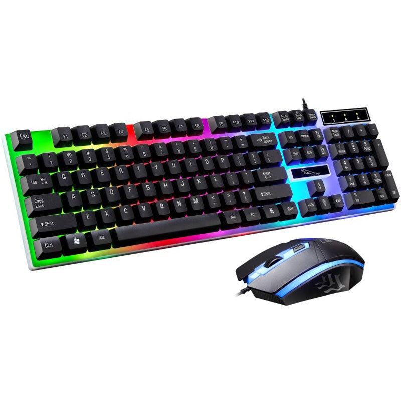 RGB Gaming-Tastatur und Hochpräzisions-Maus-Set Brehn