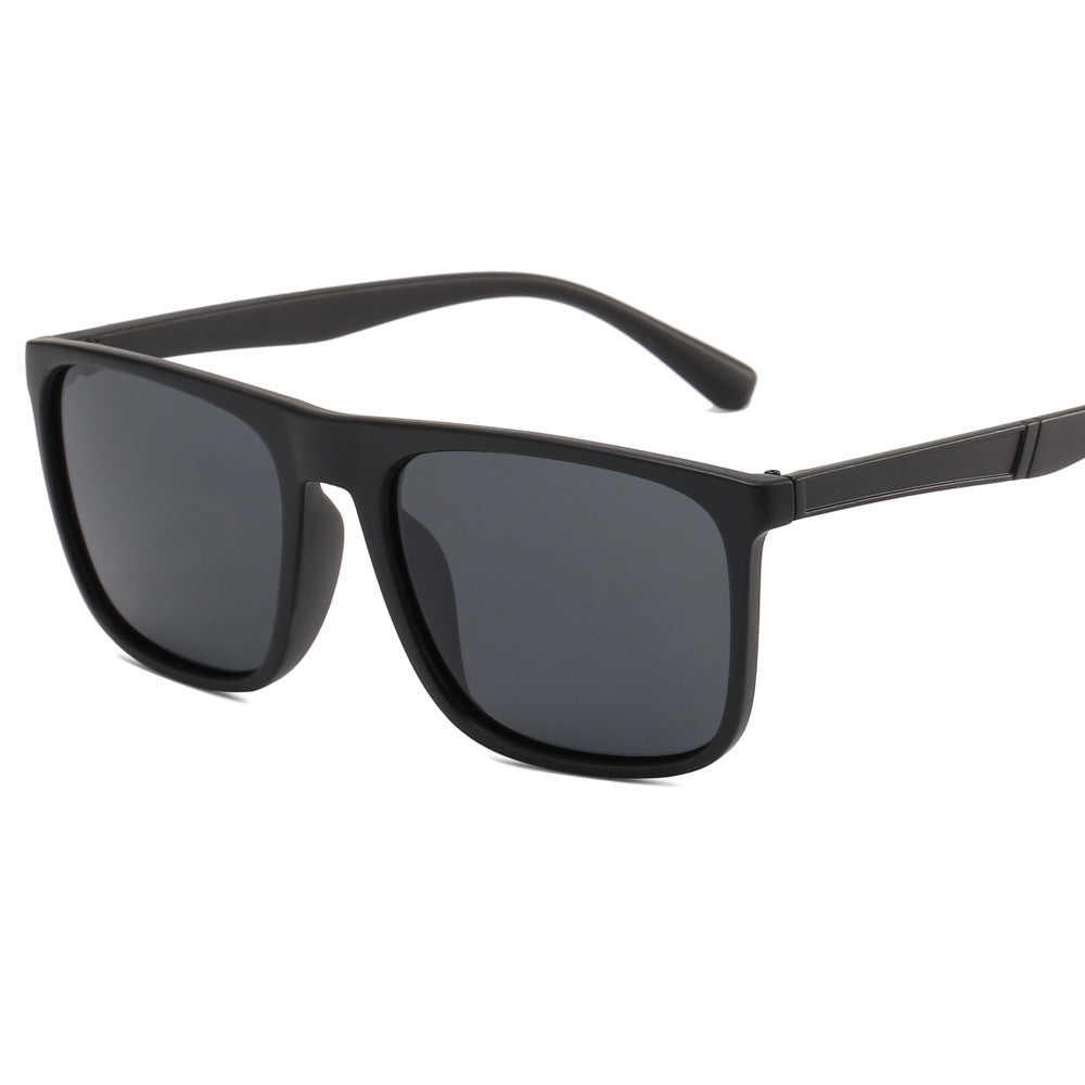 Damen moderne Sonnenbrille im minimalistischen Design Brehn