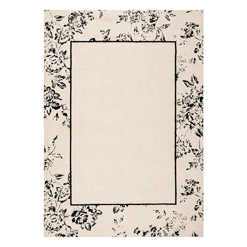 Florale Rand Bereich Teppich