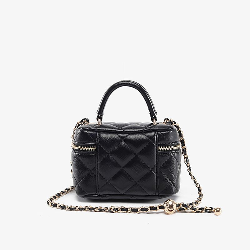 Gepolsterte Mini Kettenhandtasche Brehn
