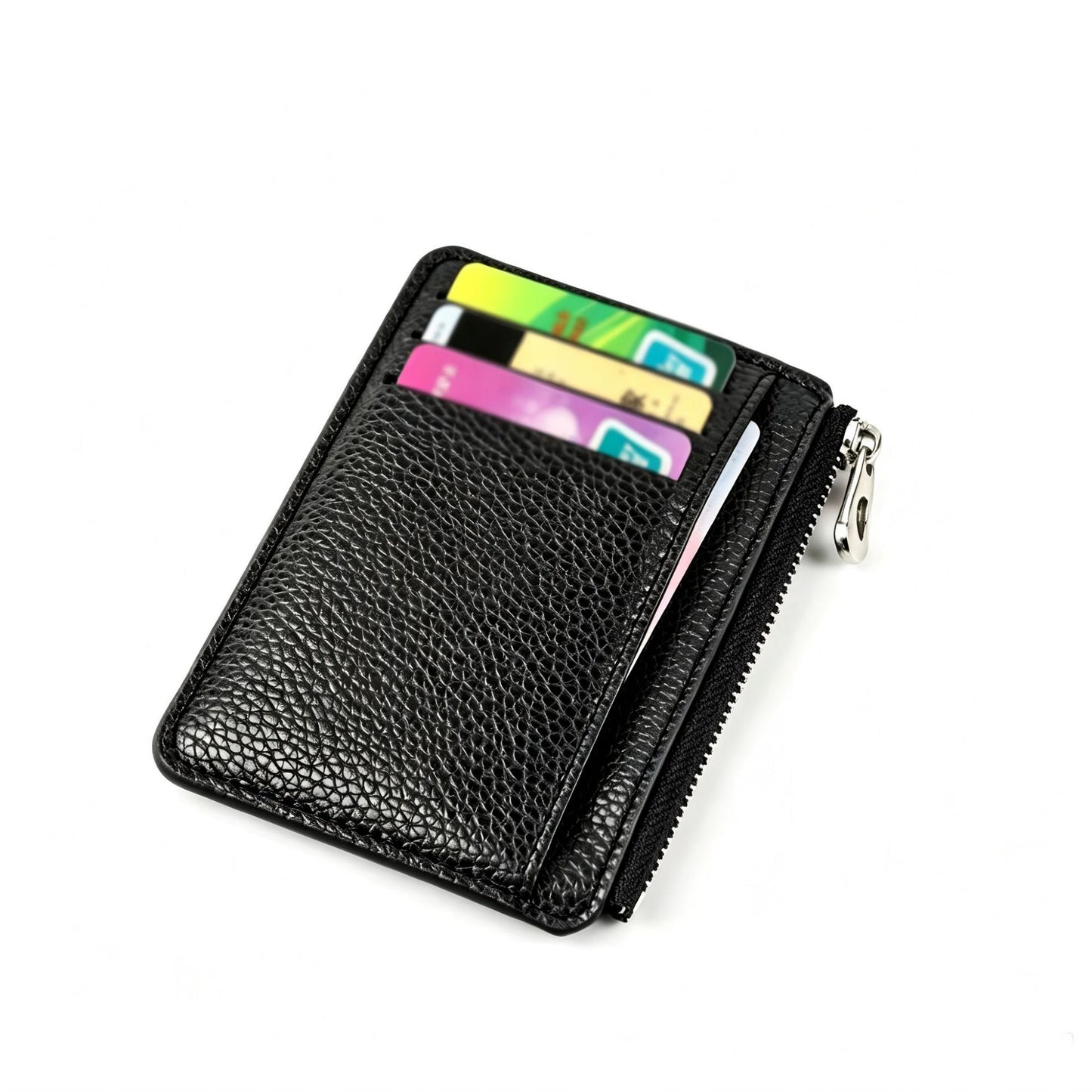 RFID-blockierende Leder-Kartenhalter
