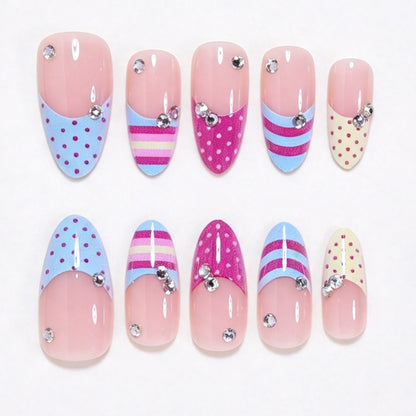 Dekorative Stiletto Nagelkunst Tipps Brehn