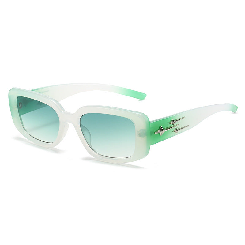 Moderne Minimalistische Quadratische Rahmen Sonnenbrille Brehn