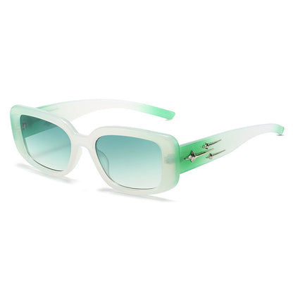 Moderne Minimalistische Quadratische Rahmen Sonnenbrille Brehn