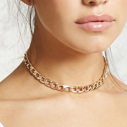 Statement Link Chain Necklace Brehn