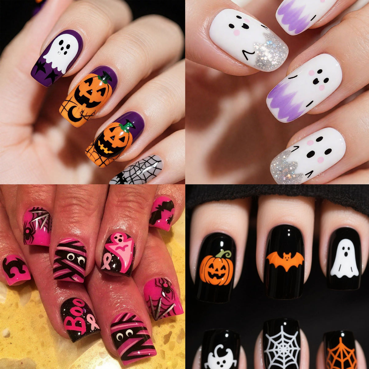 Gothic Floral Nagelkunst Design Brehn