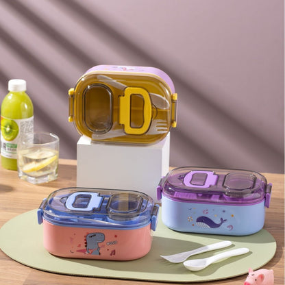 Cartoon-Themen Mehrfach-Fach Lunchbox