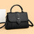 Elegante Leder Top Handle Handtasche Brehn