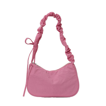 WoTexturiertes Stoff Sling Bag Brehn