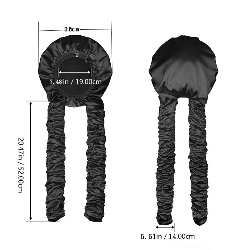 Satin Hair Haube