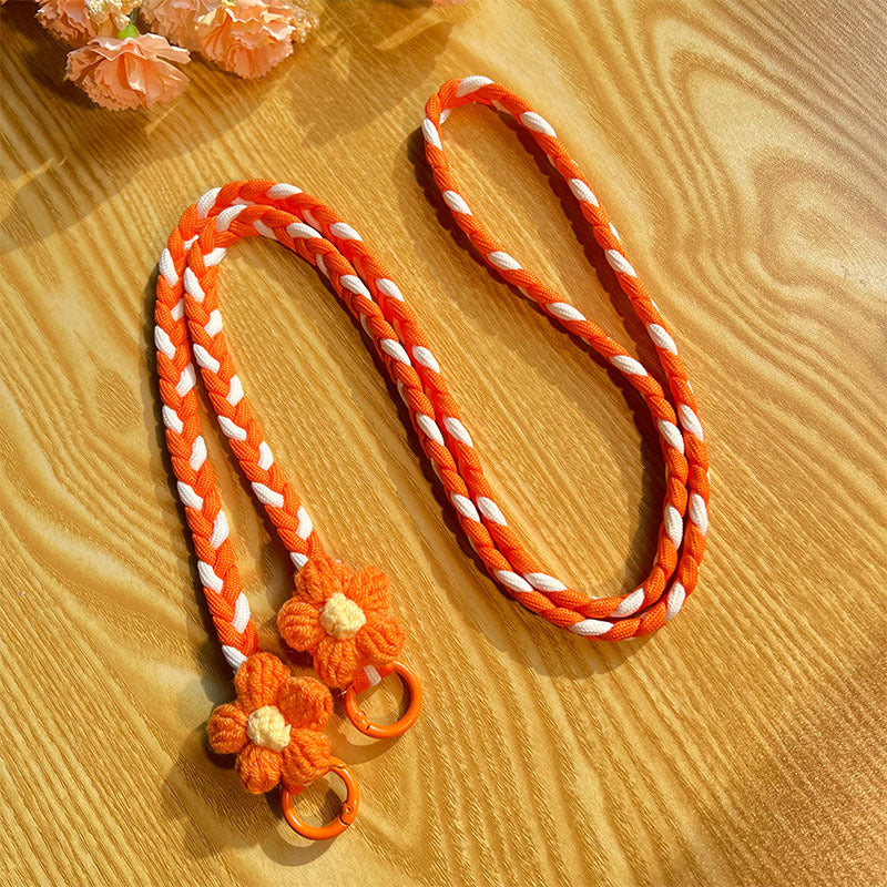Gewebtes florales Muster Utility Lanyard Brehn