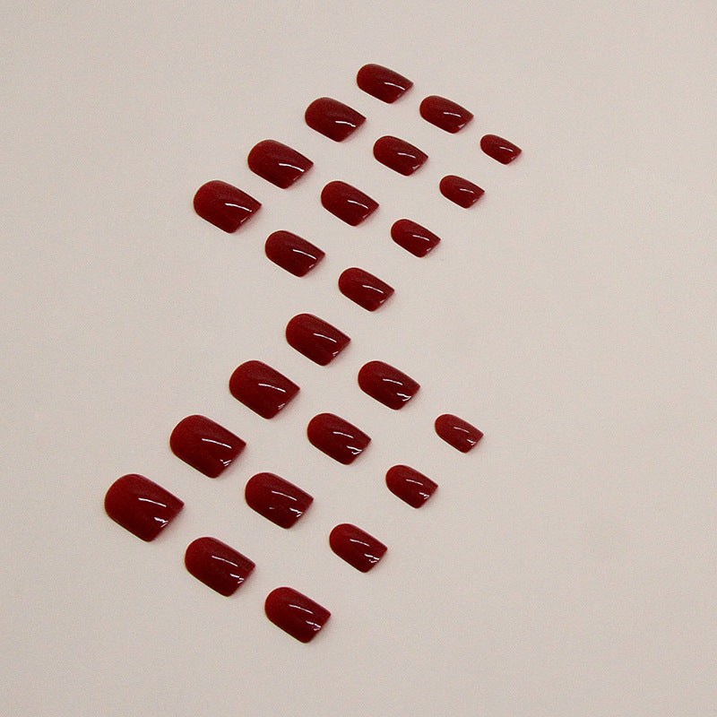 Glänzendes Press-On-Nagelset Brehn