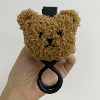 Plüschbär Kinderwagen-Haken und Clip Schlüsselanhänger Zubehör