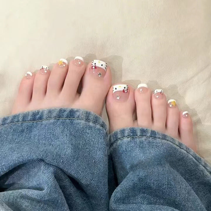 Professionelle Pediküre Nail Art Brehn