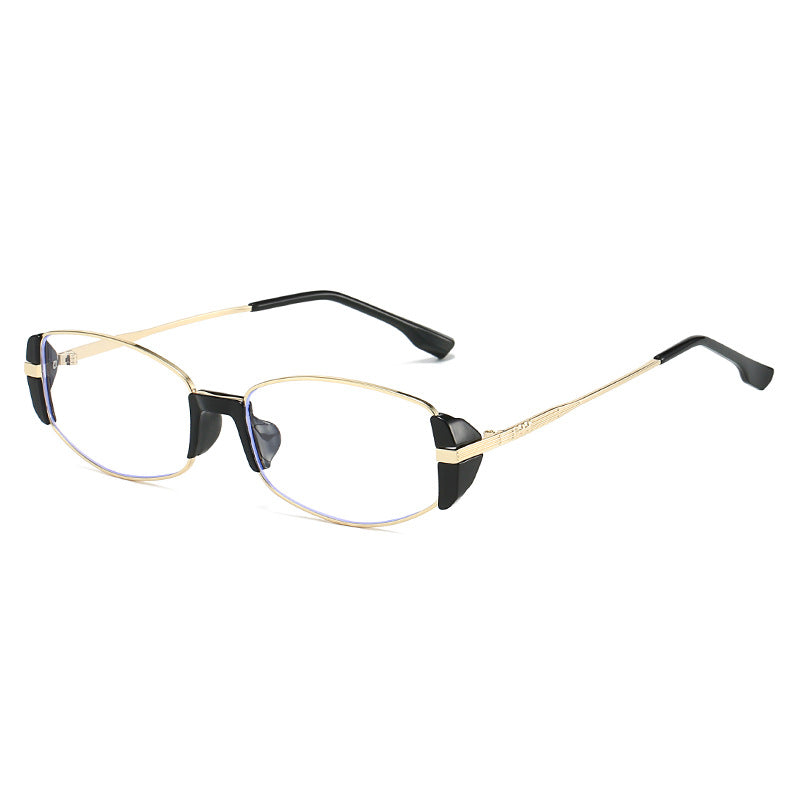 Damen elegante Korrektionsbrille mit hochwertigem Metallrahmen und stilvollen Akzenten Brehn
