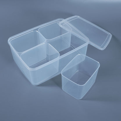 Transparente modulare Aufbewahrungsbehälter Brehn