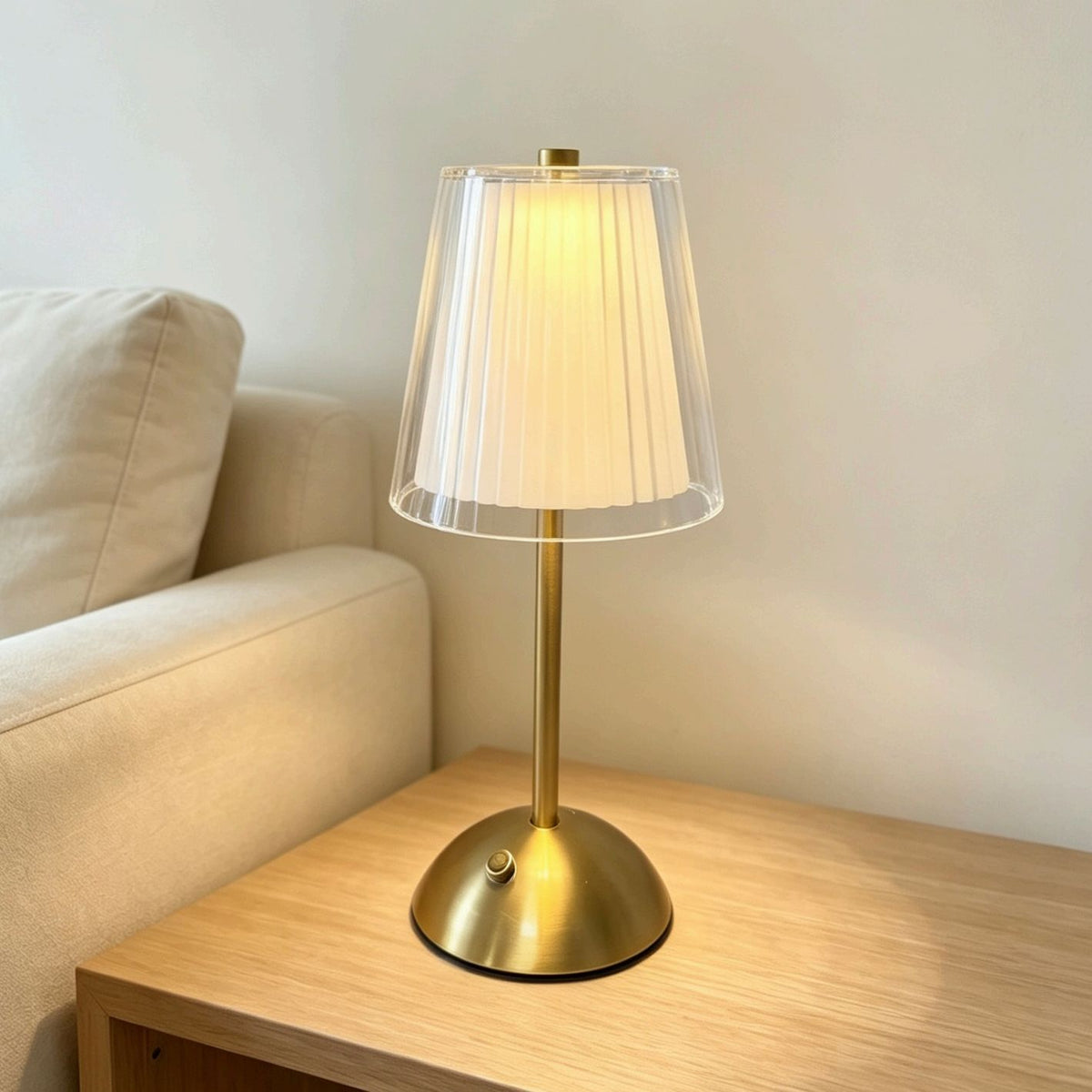 Dekorative Tischlampe