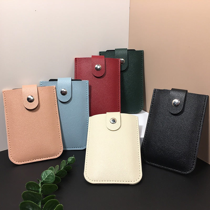 Stylische Leder Kartenhalter Geldbörse Brehn