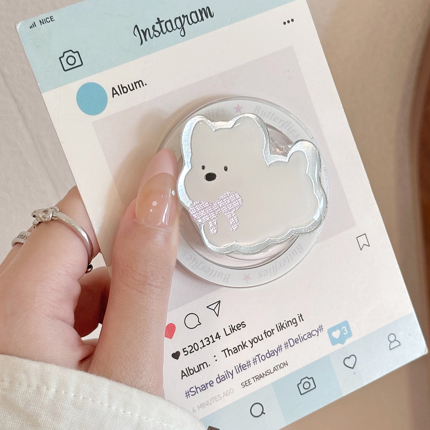 Lustiger Hunde Smartphone Halter Brehn