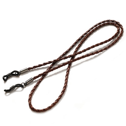 Gestrickte Leder-Brillenhalterungsgurt Brehn