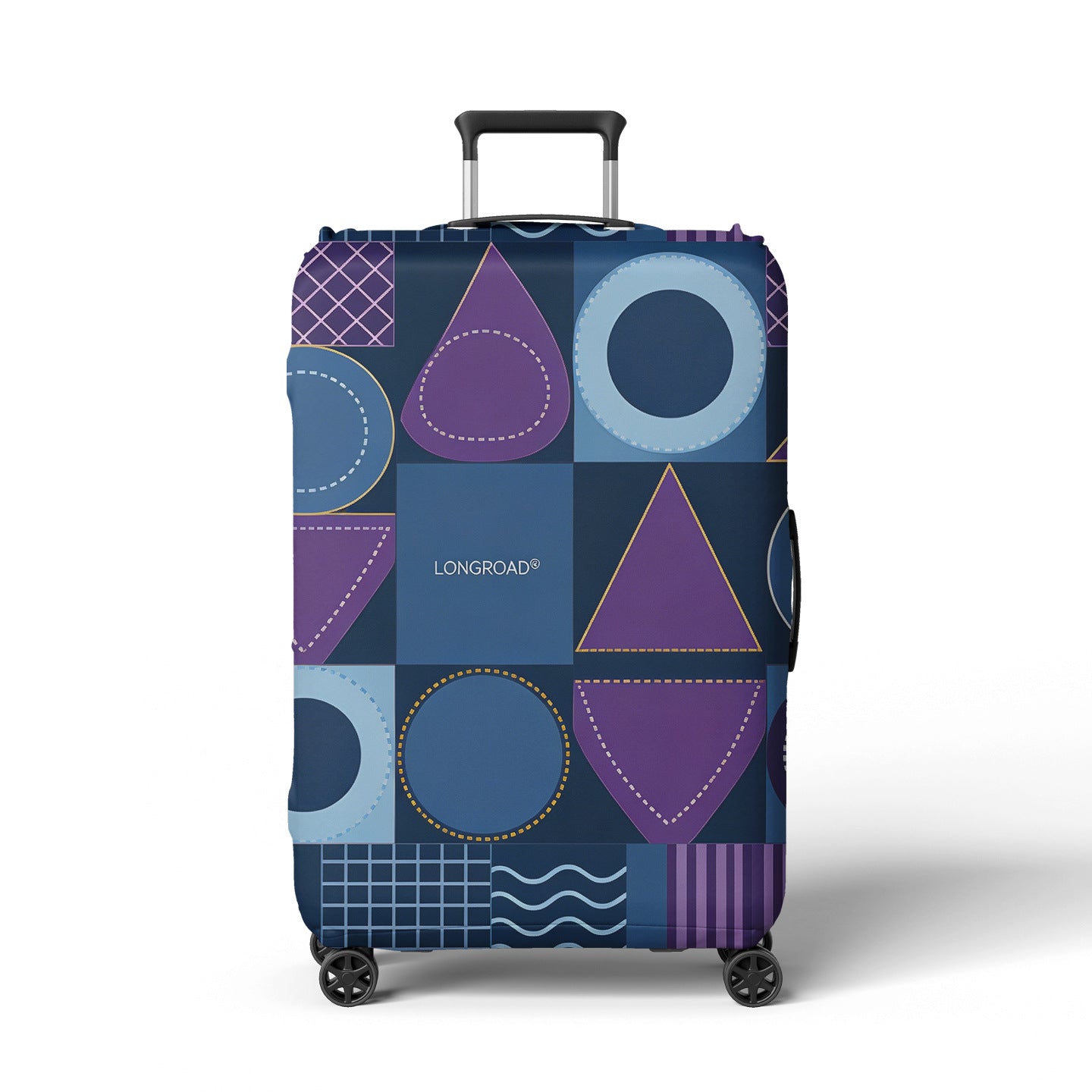 Damen Kofferschutz mit modernem geometrischem Design Brehn