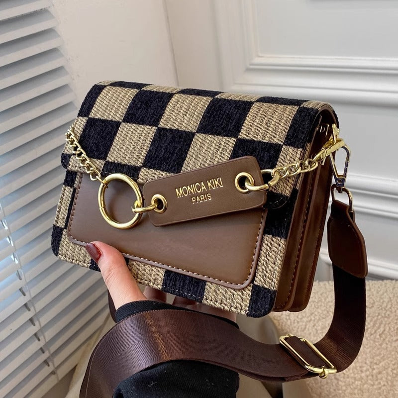 Moderne Strukturierte Crossbody-Tasche Brehn