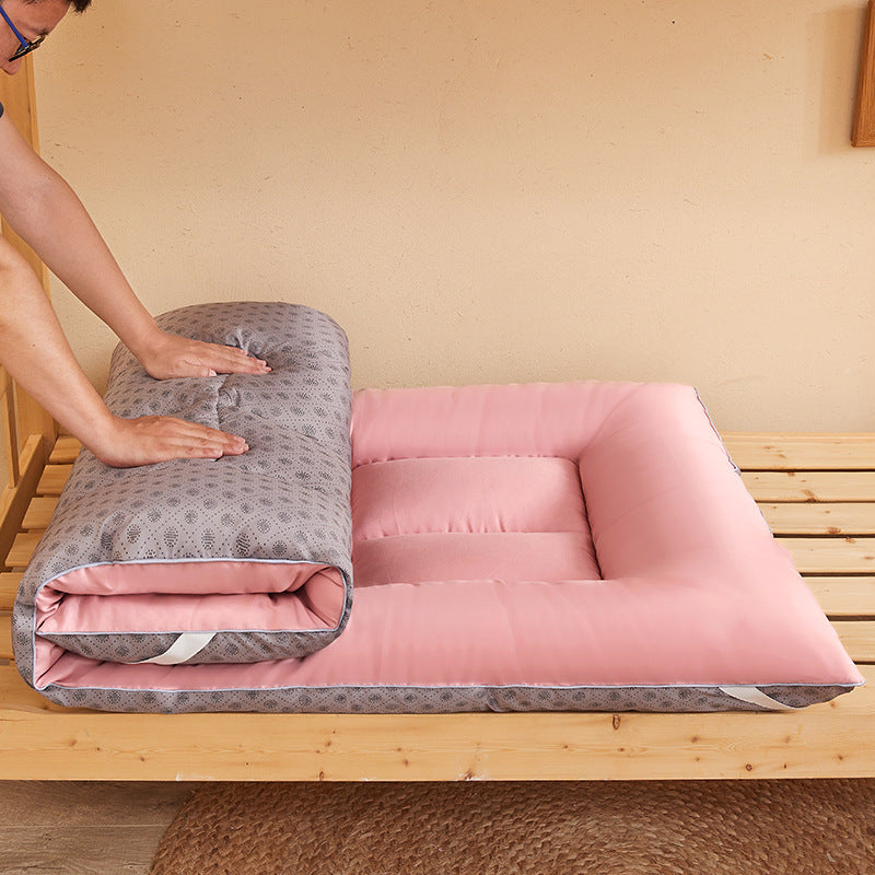 Japanischer Futon-Topper aus Mikrofaser mit dreifach faltbarem Design und hoher Punktelastizität