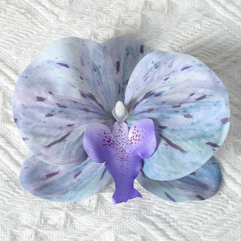 Elegante künstliche Orchideen-Haarspange