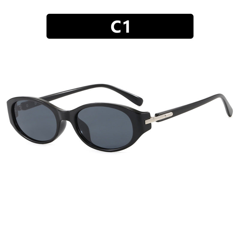 Damen cat-eye Sonnenbrille mit robustem Rahmen und polarisierenden Gläsern Brehn