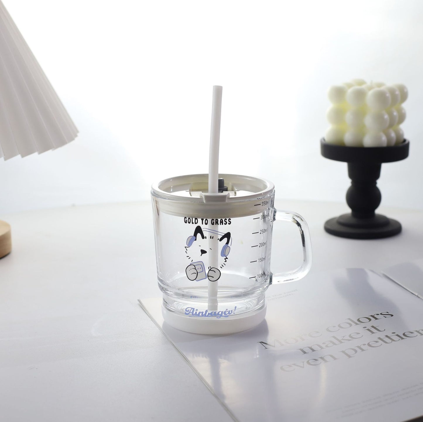 Damen kreativer Trinkbecher mit besonderem Motiv Brehn