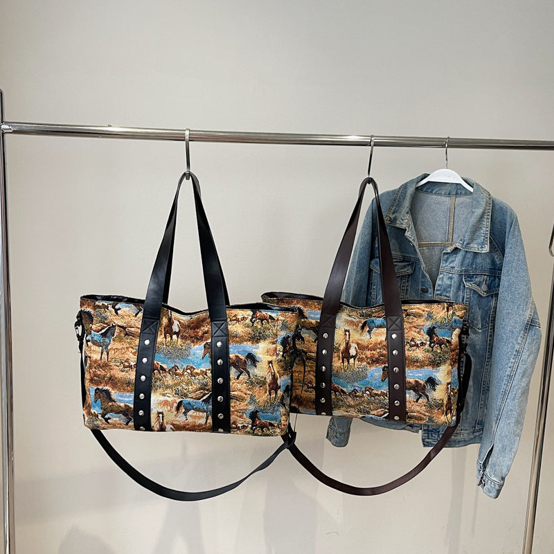 Haltbare Reiserucksack Schultertasche