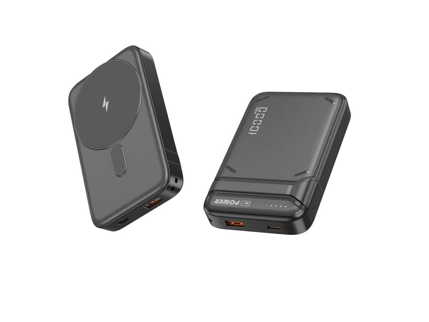 Kabellose Powerbank mit Induktivem Schnellladegerät und Intelligenter Ladeanzeige Brehn